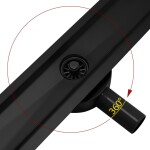 REA - Lineární odtokový žlab Neo Pro 1000 2v1 černá REA-G8909