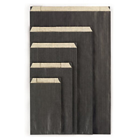 Papírové sáčky, černé, 180 x 60 x 330 mm