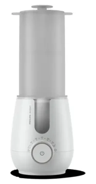 Philips Avent SCF359/00 bílá / Ohřívač lahví a sterilizátor 2v1 / 400 W / otočné ovládání (SCF359/00)