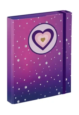 BAAGL Desky na školní sešity A5 Koně srdce / 17 x 23 x 3 cm (A-34853)