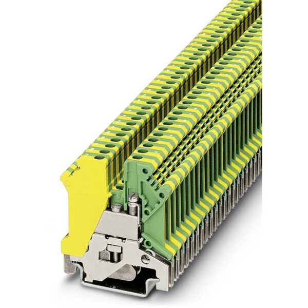 Phoenix Contact 0441083 trojitá svorka ochranného vodiče 5.2 mm šroubovací zelená, žlutá 50 ks