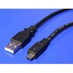 Wiretek Kabel USB2.0 A-microUSB B 0,5m (11.92.8751)