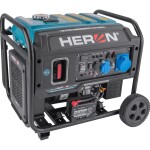 HERON 8896233 Elektrocentrála digitální invertorová, 6,5kW / 9,8HP, 230V, el. start, dálkový ovladač