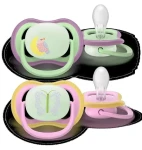 Philips Avent Ultra Air SCF376/29 6-18 m dívka / Dudlík / Noční / 2 ks