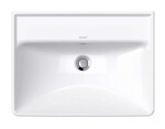 DURAVIT - D-Neo Umyvadlo 60x44 cm, bez otvoru pro baterii, bílá 2366600060