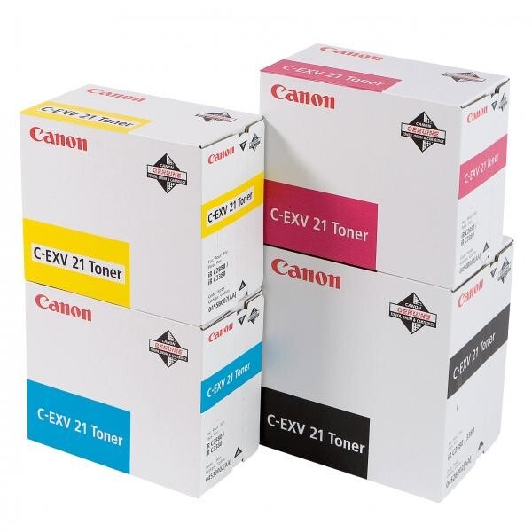 Canon C-EXV21 Bk, černý, 0452B002 - originální toner