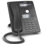 Snom D745 / Drátový IP telefon / grafický displej / RJ45 / Wi-Fi / USB / 12 SIP / PoE (4259-S)