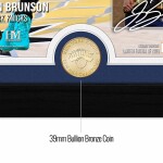 Obraz New York Knicks NBA Jalen Brunson NY Knicks 2026 Finals MVP Bronze Coin