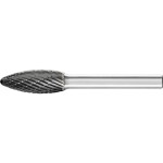 PFERD 21214183 frézovací kolík tvrdokov Špičatý kužel Délka 41 mm Vnější Ø 3 mm Pracovní délka 11 mm Ø hřídele 3 mm 1 ks
