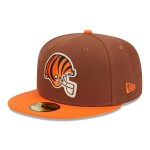 New Era Pánská kšiltovka Cincinnati Bengals NFL Harvest 59FIFTY Fitted Velikost: 7 5/8