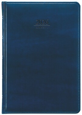 Týdenní diář 2026 Graspo A5 - Atlas modrý