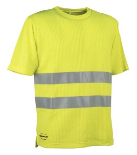 Reflexní pracovní tričko COFRA VIEW Barva: Reflexní žlutá, Velikost: 4XL (CAVIEW_00_4XL)