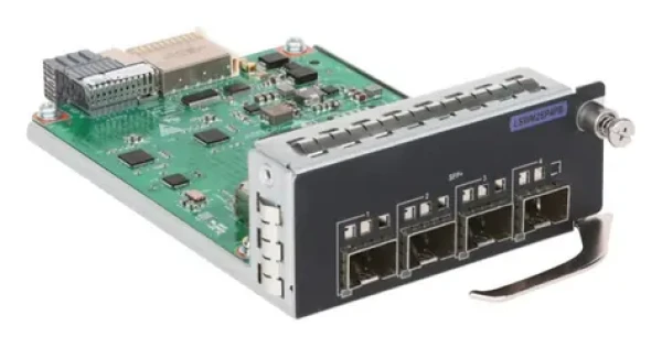 HPE 5500 HI 4x SFP+ modul / Expanzní modul / 1/10 Gb/s / 4 porty (S0T04A)