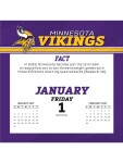 Kalendář Minnesota Vikings NFL 2027 Tischkalender