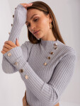 Sweter PM SW PM 3217.08 szary M/L