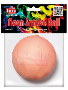Pyrotechnika dýmovnice Neon Smoke Ball červená 1 ks