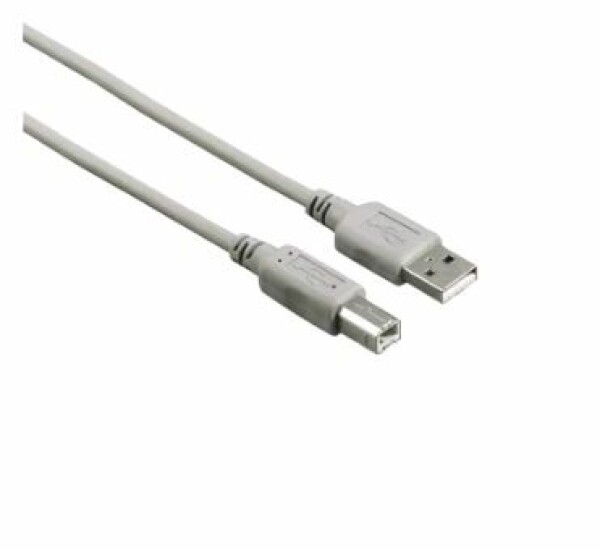 Hama 200900 propojovací kabel USB 2.0 A samec na USB-B samec 1.5m šedá / nebalený (200900-H)