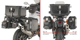 Plos7713Cam trubkový nosič bočních kufrů Obkevsxxx s výřezem pro Ktm 1290 Sup. Adv. S/R (21-25)