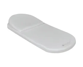 KikkaBoo Matrace do kočárku z paměťové pěny s polštářkem 75x30 cm Airknit Grey (31107010020KB)