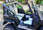 Mamido Elektrické autíčko Jeep Raptor 4x4 12V10Ah černé