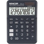 SENCOR SEC 311 / Kalkulačka / 12 místný LCD displej / 1xLR1130 (8590669310371)