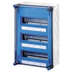 Hensel 2000613 Mi 1335 malý rozváděč na omítku Počet modulů (šířka) = 36 Počet řádků = 3 Obsah 1 ks