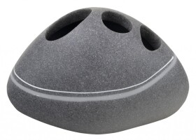 RIDDER - LITTLE ROCK držák kartáčků na postavení, šedá 22190207