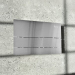REA - Tlačítko T Brush Steel REA-E0057