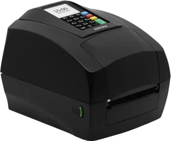 CUSTOM D4 302 K černá / 104 mm šíře tisku / Termotiskárna / 203 dpi / displej / klávesnice / USB RS-232 (911MK030100333)