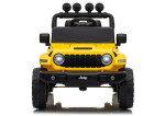 Mamido Elektrické autíčko Jeep Rubicon 24 V 2x200 W žluté