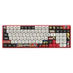 IQUNIX F97 Graffiti Blaze Wireless / Herní klávesnice / Bezdrátová / RGB / Moonstone Turbo Switche (0600310355779)