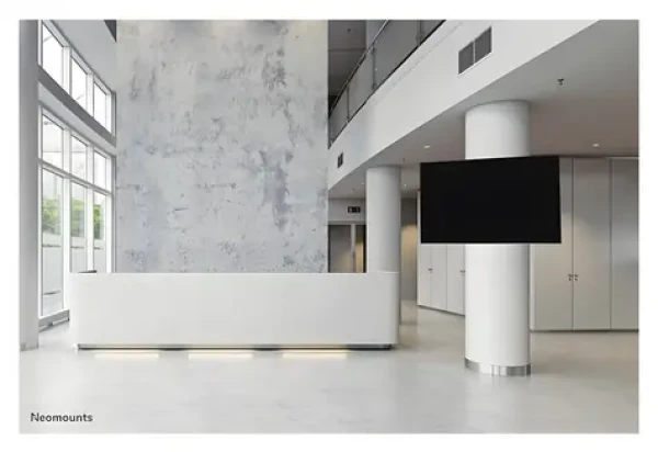 Neomounts WL30S-910BL16 černá / Sloupový držák TV / 40-75" / fixní / zamykatelný / nosnost 50 kg (WL30S-910BL16)