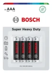 Bosch R03SHD4B/00 Super Heavy Duty AAA / Baterie / Alkalické / LR03 / 4 ks (8594162800322)