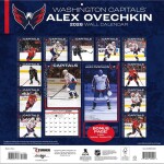 JF Turner Kalendář Washington Capitals NHL Alexander Ovechkin #8 2026 Wall Calendar