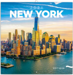 NOTIQUE Poznámkový kalendář New York 2026, 30 x 30 cm