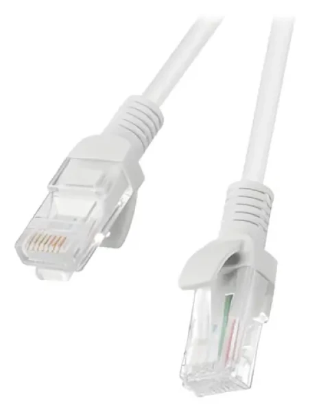 Lanberg CAT6 0,5m šedá / Patch kabel / UTP / RJ45-RJ45 / Fluke Passed (PCU6-10CC-0050-S)
