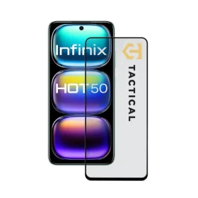 Tactical Glass Shield 5D sklo pro Infinix Hot 50 4G Black (57983124725)