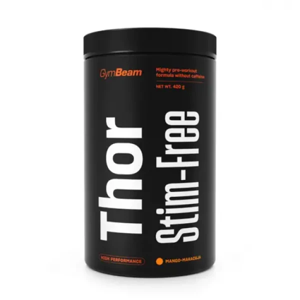Thor Stim-free - GymBeam (mango marakuja, 420 g) (65830-2-420g-mangomaracuja)