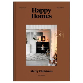 Kniha Happy Homes – Merry Christmas, hnědá barva, papír