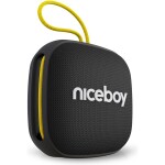 Niceboy RAZE Mini 4 černá / Přenosný Bluetooth reproduktor / BT / IPX6 / 800mAh (raze-mini-4)