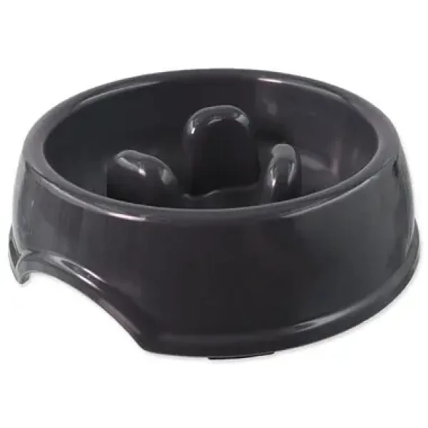 Dog Fantasy Miska proti hltání černá 22x22x6cm (454-808281)