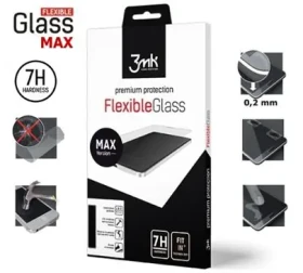 3mk FlexibleGlass Max Hybridní sklo pro Samsung Galaxy A40 (SM-A405) černá (5903108143073)
