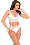 Dámské kalhotky 191 white - BABELL Bílá XL