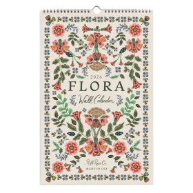 Rifle Paper Co. Nástěnný kalendář Flora 2026, multi barva, papír