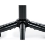 Pracovní židle, výškově nastavitelná, černá látka, KA-V3120 BK3