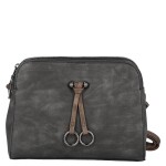 Stylová dámská crossbody kabelka Nikola, černá