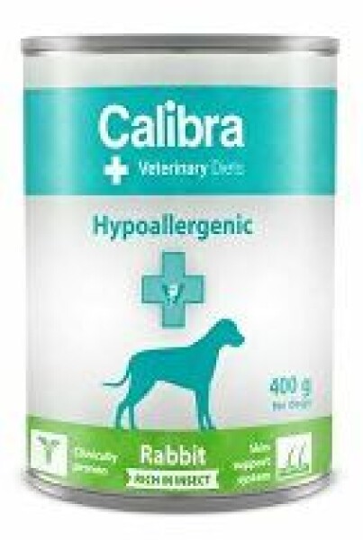 Calibra VD Dog konz. Hypoallergenic Rabit&Insect 400g