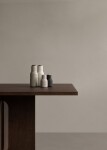 Audo Copenhagen Mlýnek na sůl a pepř Bottle Ash/Carbon Beech Small – set 2 ks, černá barva, bílá barva, plast