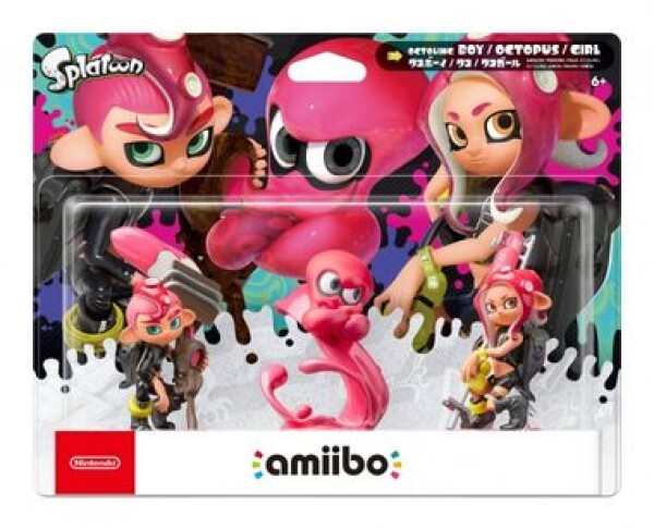 Amiibo Splatoon Octoling 3-Pack (NIFA0108)