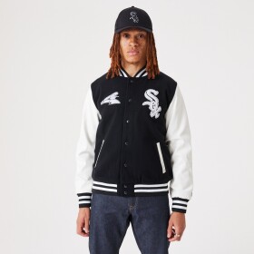 New Era Pánská bunda Chicago White Sox MLB Varsity Velikost: XL